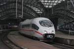 ICE 509 nach Basel SBB bei der Abfahrt in K�ln ...