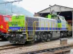 bls - Am 843 502-6 im Bahnhofsareal von Brig am ... bls - Am 843 502-6 im Bahnhofsareal von Brig am ...