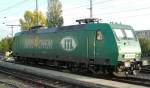 Am 19.10.04 sonnte sich 145-CL 003, im Dienste der ITL, ...