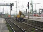 Gleisbagger durchf�hrt den Hbf. ...  Torsten Klose 07.11.2008