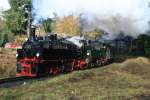 99 5901 und 99 5902 mit dem Traditionszug auf dem ...