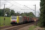 E189 926RT bringt den WINNER-Express TEC 43139, M�nchen Ost Rbf ...