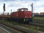 Lok Nummer 8 rangiert am 04.08.08 in Magdeburg-Eichenweiler  ...