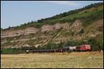 Diese 185er zieht einen gem.G�terzug in Richtung S�den. Aufgenommen im ...