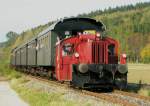 BR 323 323 699 am 19.10.2008 zwischen Amerang und Bad Endorf.