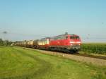 BR 217 217 017 und 217 002 am 27.08.2008 kurz vor Heiligenstadt (KBS 942).