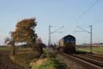CLass 66 DE 6303 mit Containerzug in Neuss Allerheiligen am ...