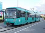 Ein neuer U-Bahnzug f�r die U-Bahn Frankfurt von Bombardier auf ...