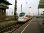 Und er f�hrt doch: Eine Doppeltraktion BR 411 verl�sst am ...