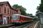 Als RB 18318 (Steinsfurt - Heidelberg) legt 628 310 am ...