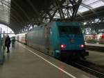 Am 08.11.08 ist 101 016 UNICEF im Leipziger Hbf angekommen. ...