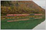 br-1044 Eine 1044 Planleistung ist der EZ 1996 'Ennstal' von Wien S�d nach Bischofshofen. Aufgenommen habe ich ihn am 25.10.2008 n�chst Kleinreifling.