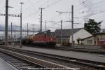 Re 6/6 11685 *Sulgen* mit KeWaZu 79048 nach Basel..
Buchs SG ...