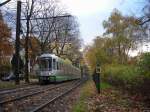 Stadtbahn Hannover TW2500 an der Station Parkhaus