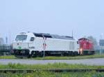 Vossloh EURO 4000 im Rostocker �berseehafen am 04.11.08  ...