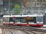 AB TB Trogenerbahn AB / TB - Triebzug Be 4/8 31 als Dienstzug abgestellt im Bahnhofsareal von St.Gallen am 03.09.2008