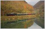br-01 01 533 der �GEG mit ihrem Sdz R 16749 (Salzburg Hbf – Eisenerz), welchen sie in Timelkam �bernommen hat, am 25.10.2008 n�chst Kleinreifling aufgenommen.
