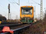 ODEG Ostdeutsche Eisenbahn GmbH In Ludwigslust wartet die ODEG mit dem VT 650.75 auf dem Abstellgleis auf die n�chste Fahrt. 13.11.2008