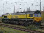 Diese Class 66 steht ...  Martin Kramer 14.11.2008
