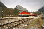 E-Lok 1044 056 f�hrt mit dem Erlebniszug Ennstal von Wien ...