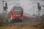 08.11.2008 der RE9 nach Sassnitz hat Rostock verlassen.  ...