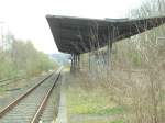ehemaliger Bahnsteig der Nordbahn,Bahnhof W-tal Loh  ...