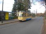 Woltersdorf am 16.11.2008. Triebwagen ...  Dirk Edelmann 17.11.2008