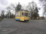Woltersdorf am 16.11.2008. Triebwagen ...  Dirk Edelmann 17.11.2008
