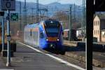 FLIRT der Cantus-Bahn bei ...  Olli 17.11.2008