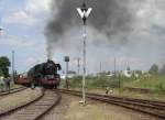 G�terzug mit BR 41, Sta�furt 2005  ...