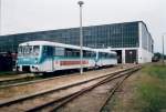 Bevor die Ferkeltaxe 772 110 nach Kuba auswanderte fuhr diese ...