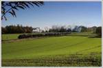 57 2770 (=�GEG-Lok 657.2770) mit einem Fotog�terzug von Garching nach ...