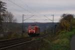 185 341-5 als Lz in Erpel am 15.11.2008  ...