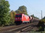 185 222-7 mit Selbstentladewagen ...  Ulrich Lorenz 19.11.2008