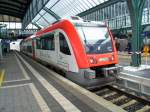 VT 115.2 der Odenwald-Bahn, Darmstadt Hbf, 16.11.08  ...