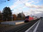 101 080 in Nienburg ...  Eric Adrian Greulich 21.11.2008