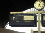 Zugzielanzeige nach Wroclaw  ...  Andreas Axmann 24.11.2008