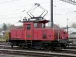 SBB - Rangierlok Ee 3/3 16452 im Bahnhofsareal von Biel/Bienne ...