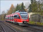 Talent 644 533-2 wartete am Morgen des 08.11.08 auf seine ...