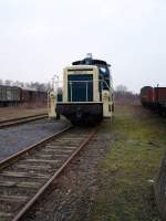 261 671-2 am 28.01.2008 pausiert im ehem. Bw Gelsenkirchen-Bismarck. Aufgenommen ...