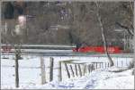EC 6 beim Kieswerk Oldis in Haldenstein. (27.11.2008)  ...