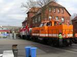V 150.05 der Schienen G�ter Logistk GmbH (SGL) rollte am ...