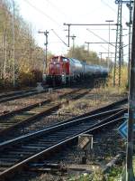294 194-6 am 08.11.2005 im Bahnhof Gelsenkirchen-Horst Nord beim Zusammenstellen ...