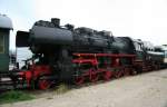 BR 52 8079-7 am 26.6.2008 in Nieb�ll.
Die Nummernschilder sind wahrscheinlich ...