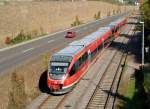 Regionalbahn nach Kreuzberg (Ahr) bei Ahrweiler - 12.10.2008  ...