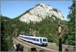 Triebwagen 4020 213 f�hrt mit R 2971 von Payerbach-Reichenau nach ...