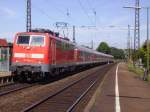 BR 111 mit Regionalzug ...  Benjamin Kandzia 29.11.2008