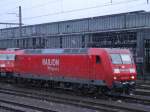 Railion 145 026 beim ...  Hubert Hager 29.11.2008