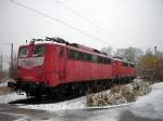 140 024 in Lehrte ...  Eric Adrian Greulich 29.11.2008