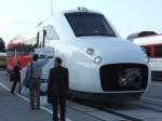 Der neue italienische Hochgeschwindigkeitszug von Ansaldo Breda auf der Innotrans ...